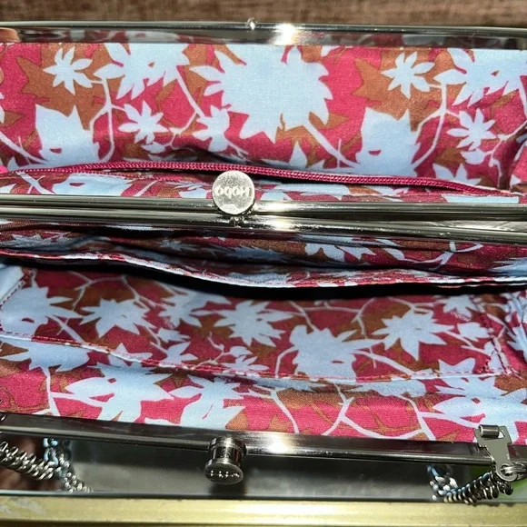 HOBO Metallic Silver Shoulder Bag - Picture 3 of 5